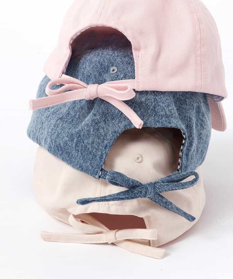 蝴蝶結刺繡 防曬 棒球帽