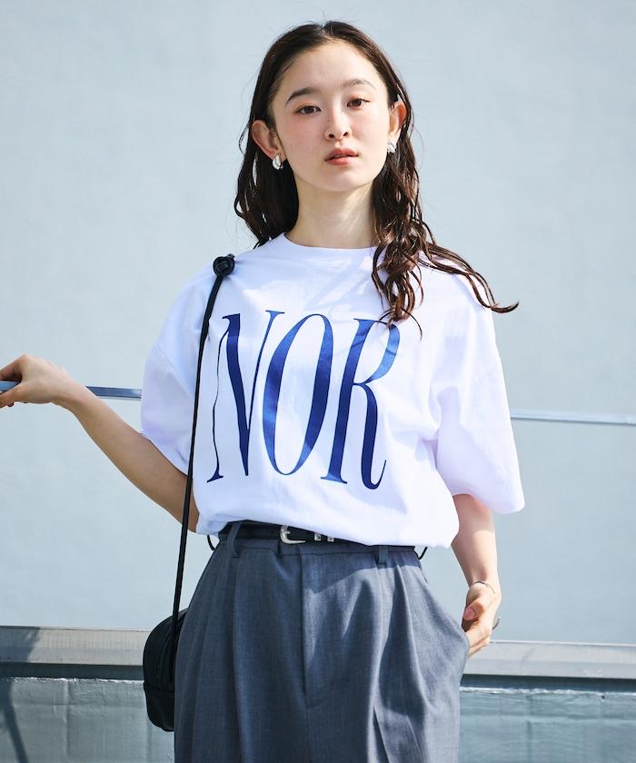 寬鬆版型 印花 圓領T恤 NOR款
