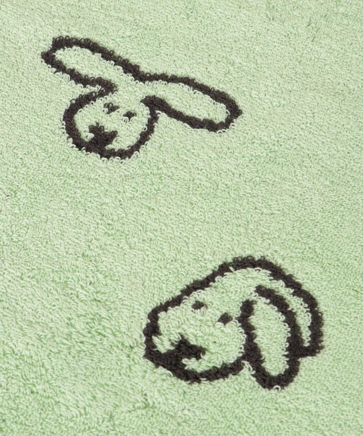 WARMGREYTAIL BUNNY BUNNY 兔子圖案洗臉毛巾