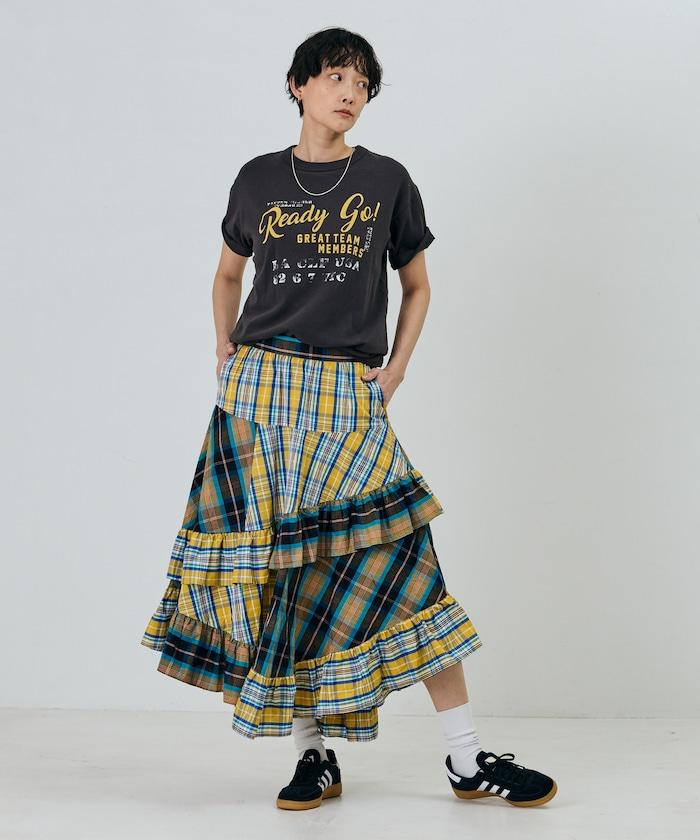 Used Essence PRINT 印花T恤