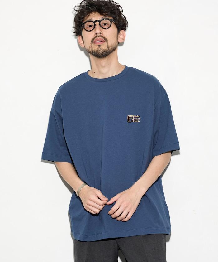 6オンス フロントロゴ 刺繍 クルーネックTシャツ / ワンポイントデザインTシャツ LEFT CHEST EMBROIDERY PSD