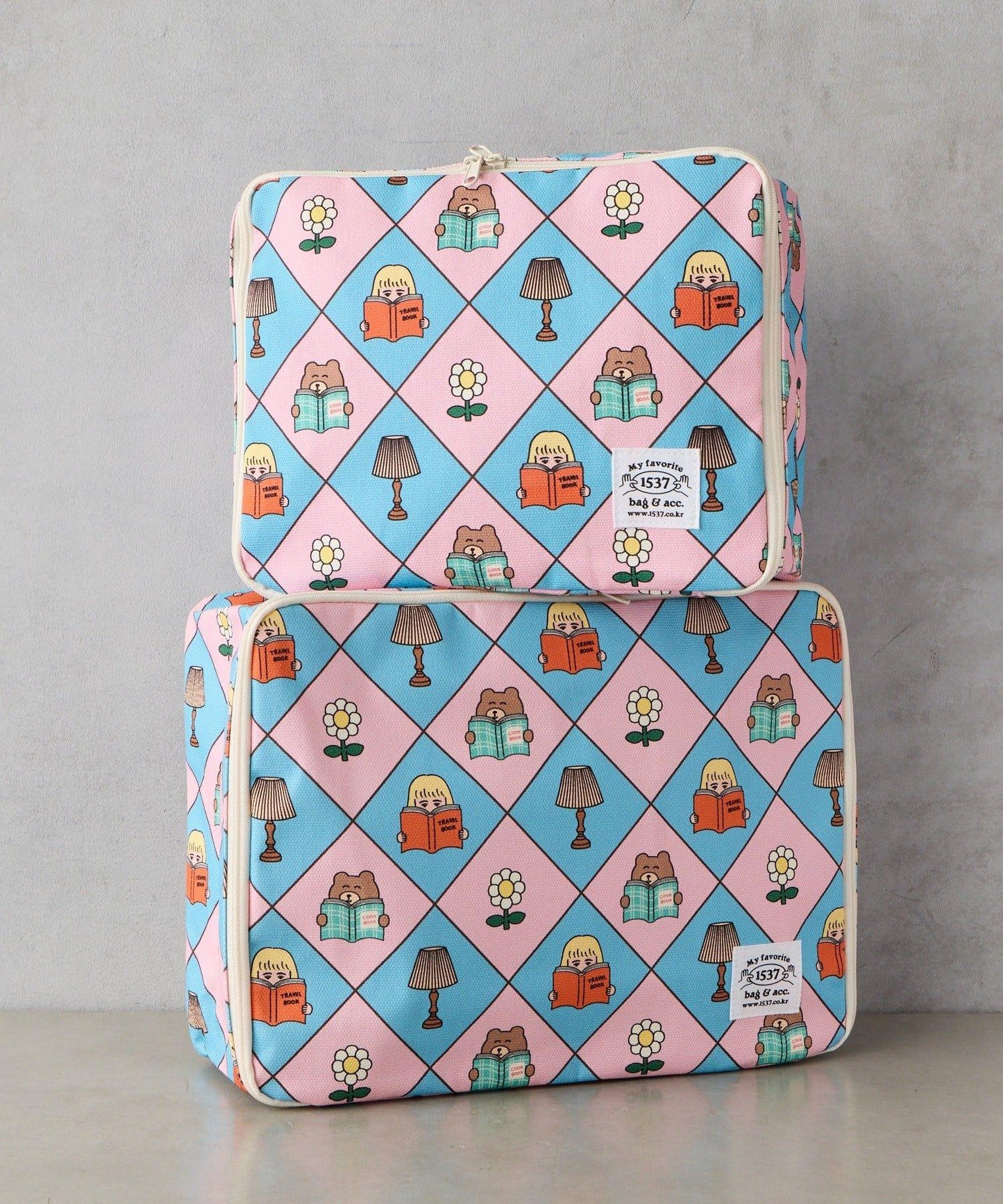 OOHLALA/1537 TRAVEL POUCH 旅行收納包 S款