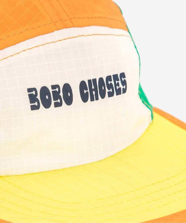 Color block technic cap 兒童帽子