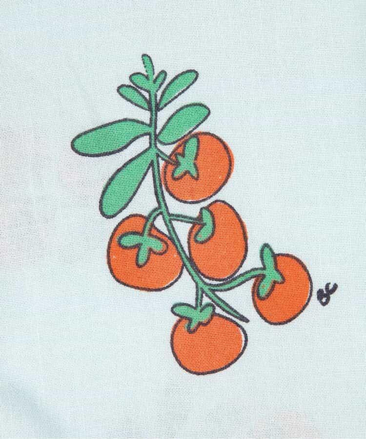 全印花 Juicy Tomatoes 圖案 布帛 休閒短褲(童款)