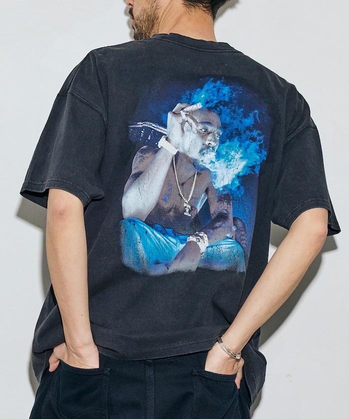 【EXCLUSIVE】 2pac S/S Tee 背面印花 T恤