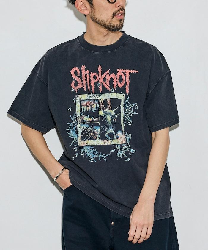 復古風 Slipknot 圖案 短袖T恤