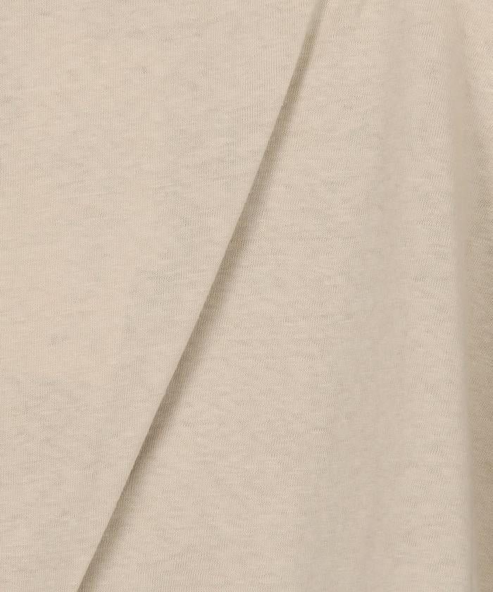 短款拼色領T恤