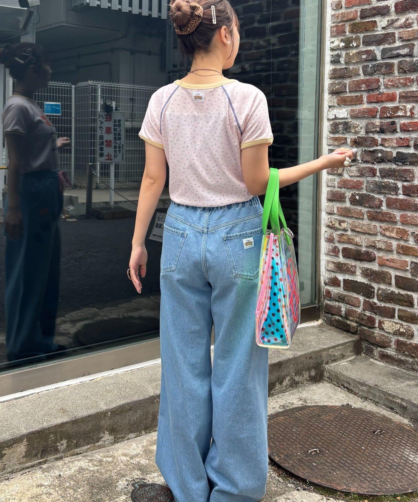 HELLO.SANFRANCISCO/ハローサンフランシスコ 華夫格印花TEE T恤