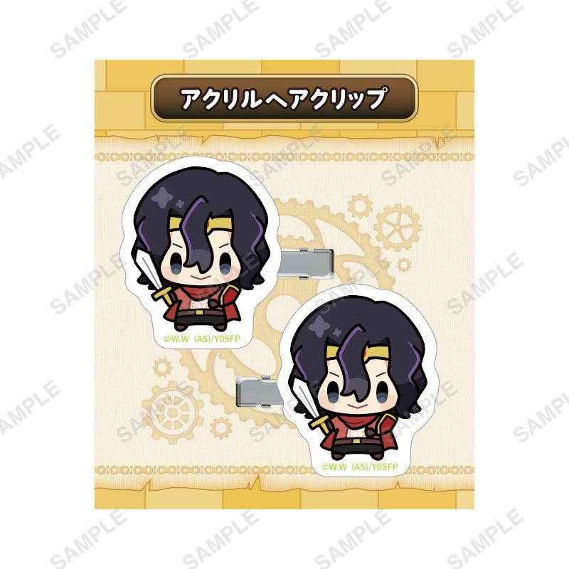 《飆速宅男》 LIMIT BREAK(飆速宅男 LIMIT BREAK) 手嶋 亞克力髮夾 RPG ver.