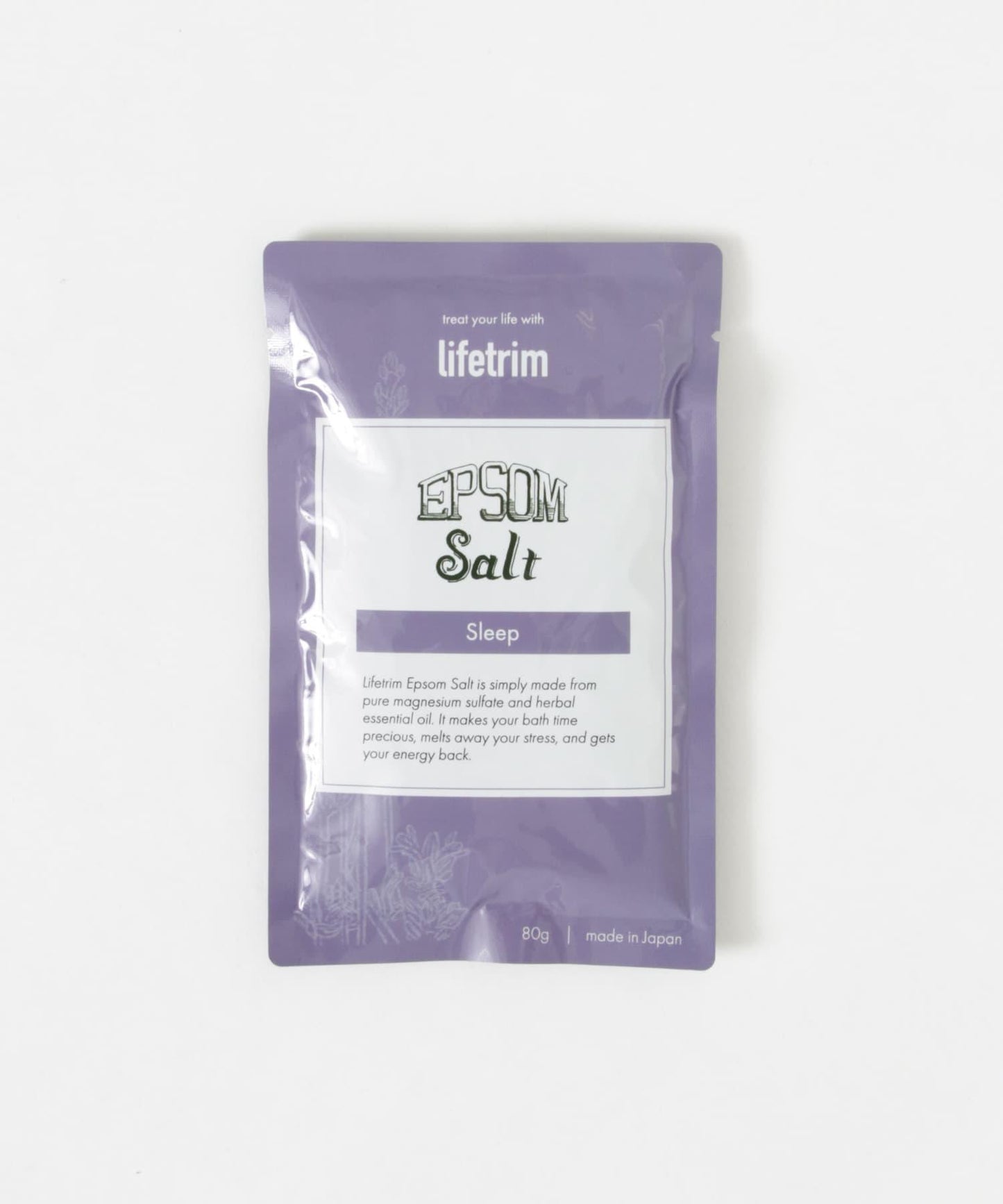 睡眠放鬆 瀉鹽 浴鹽 Lifetrim 80g