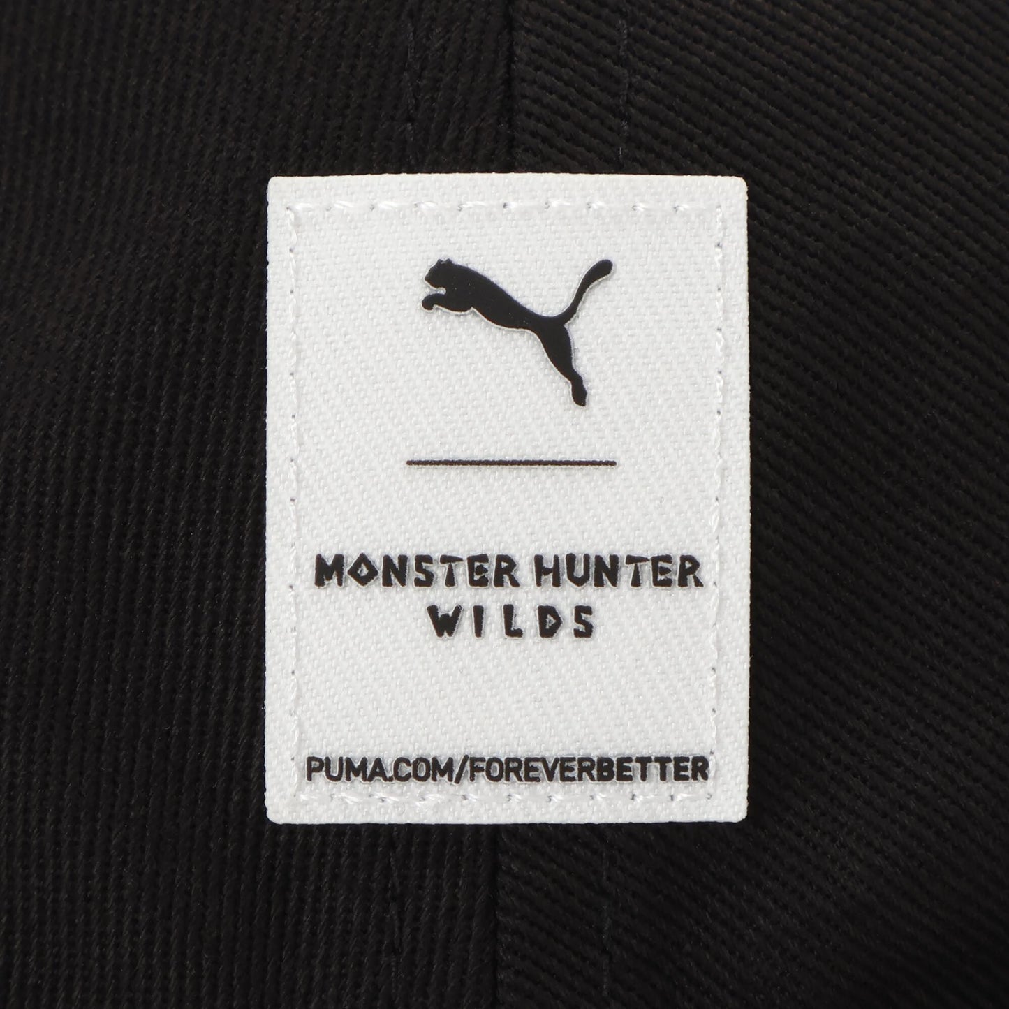 《怪物獵人物語》シリーズ(怪物獵人物語) PUMA × MONSTER HUNTER BB CAP 棒球帽 PUMA BLACK