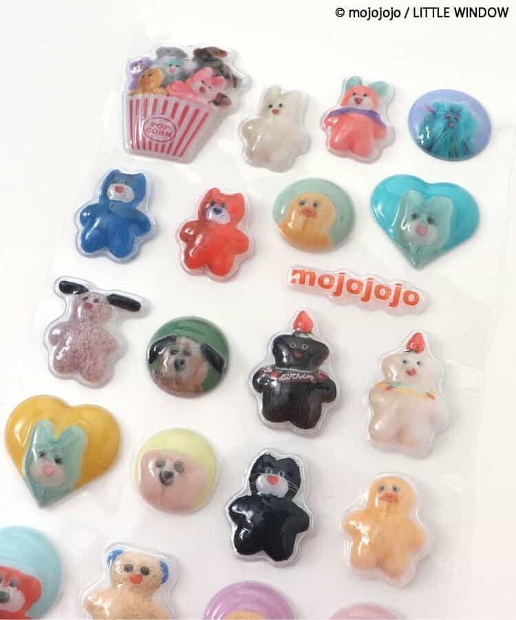 mojojojo 凸感透明貼紙