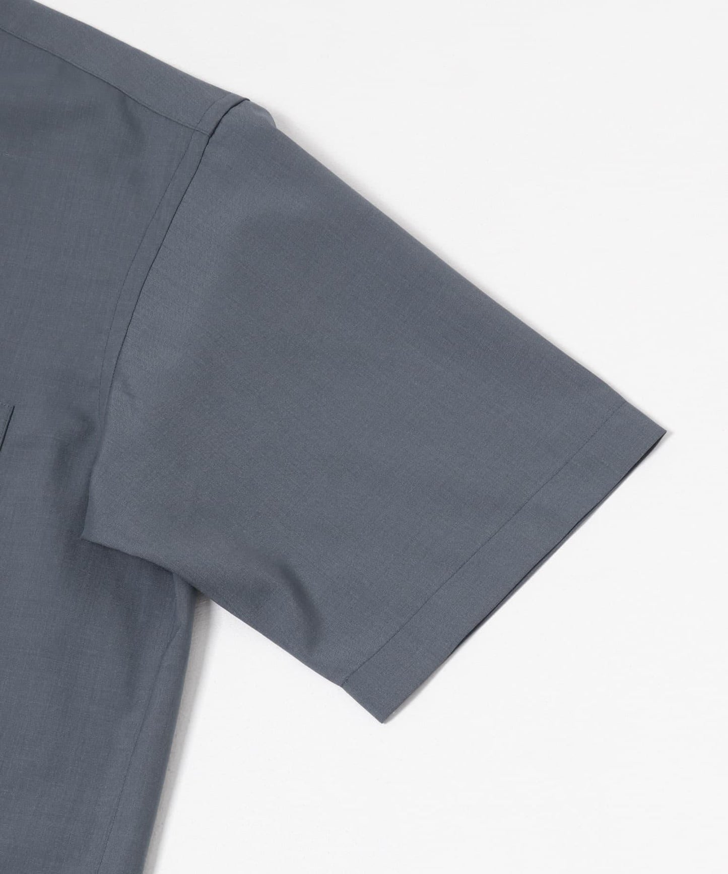 TRON WOOL 立領襯衫