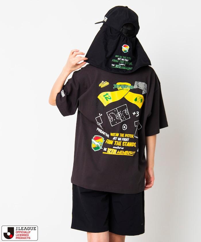 J.LEAGUE × FREAK'S STORE 聯名 SUPPORTERS NYLON SHORTS ジェフユナイテッド千葉 休閒短褲