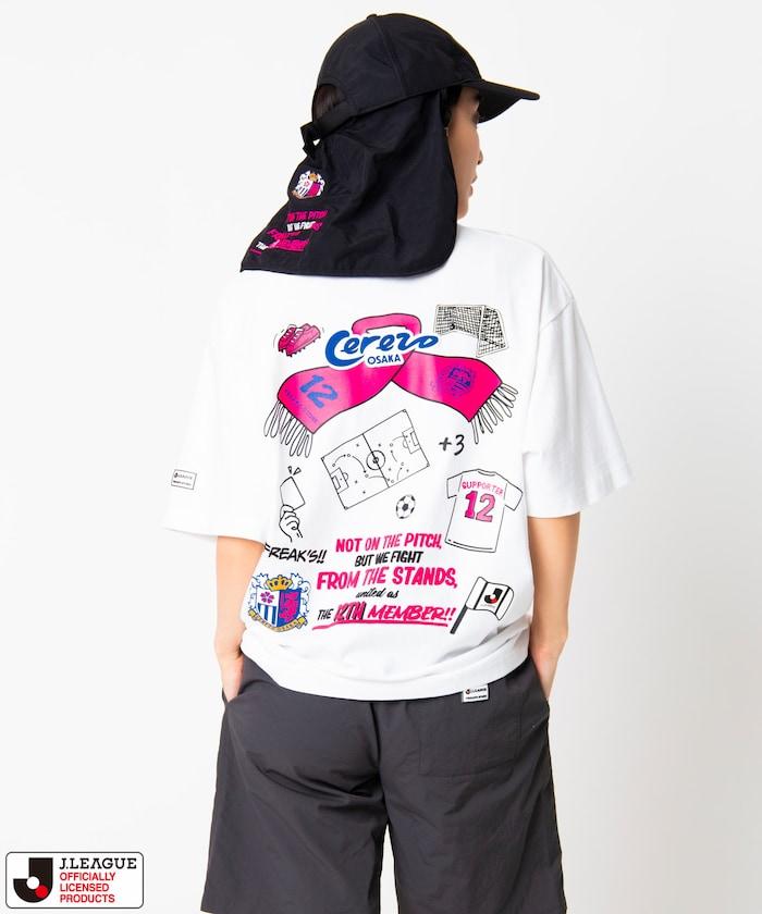 SUPPORTERS SHORT SLEEVE TEE セレッソ大阪款 短袖T恤