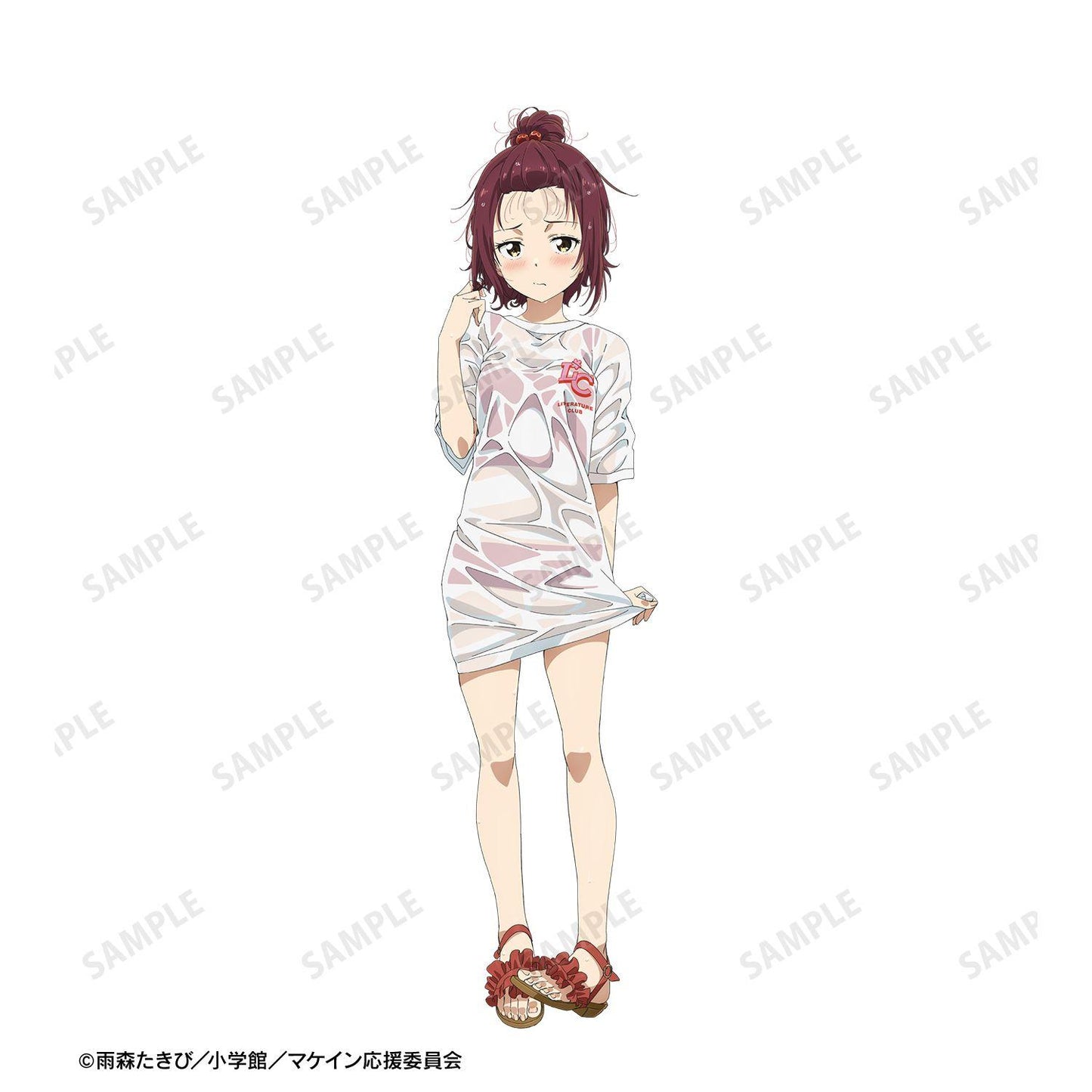 負けヒロインが多すぎる!(敗犬女主太多了!) 小鞠知花 BIG寬鬆T恤 海灘約會ver. L款