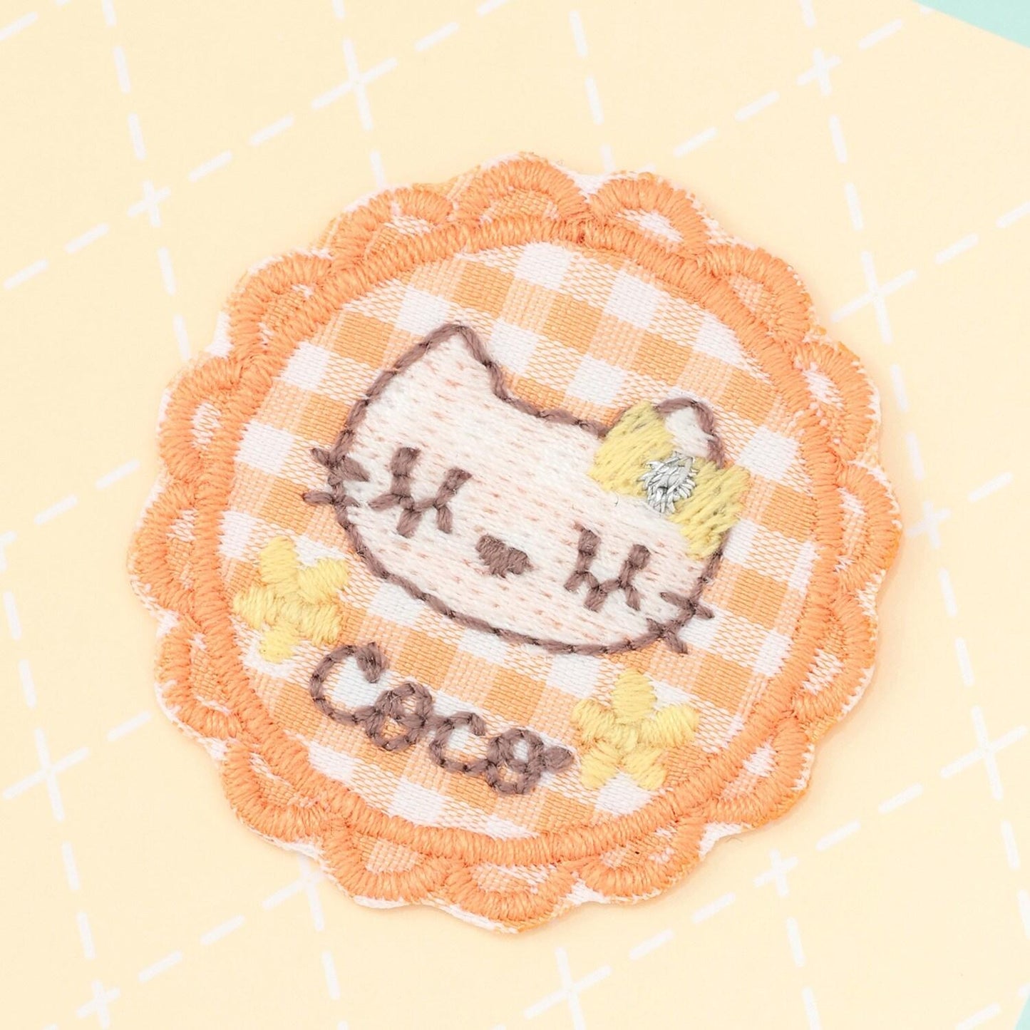 KP角色圖案 刺繡布貼 布貼