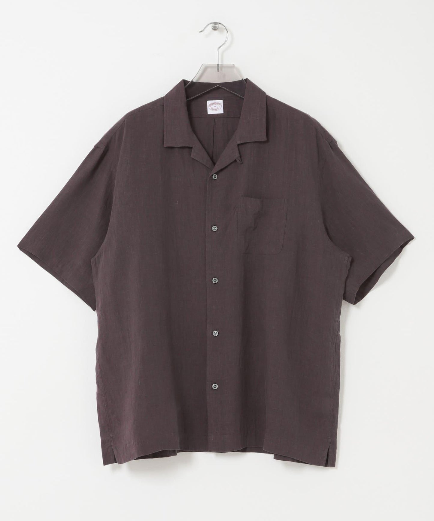 聯名 BROOKS BROTHERS×URBAN RESEARCH LINEN CAMP SHIRTS SHORT-SLEEVE 襯衫