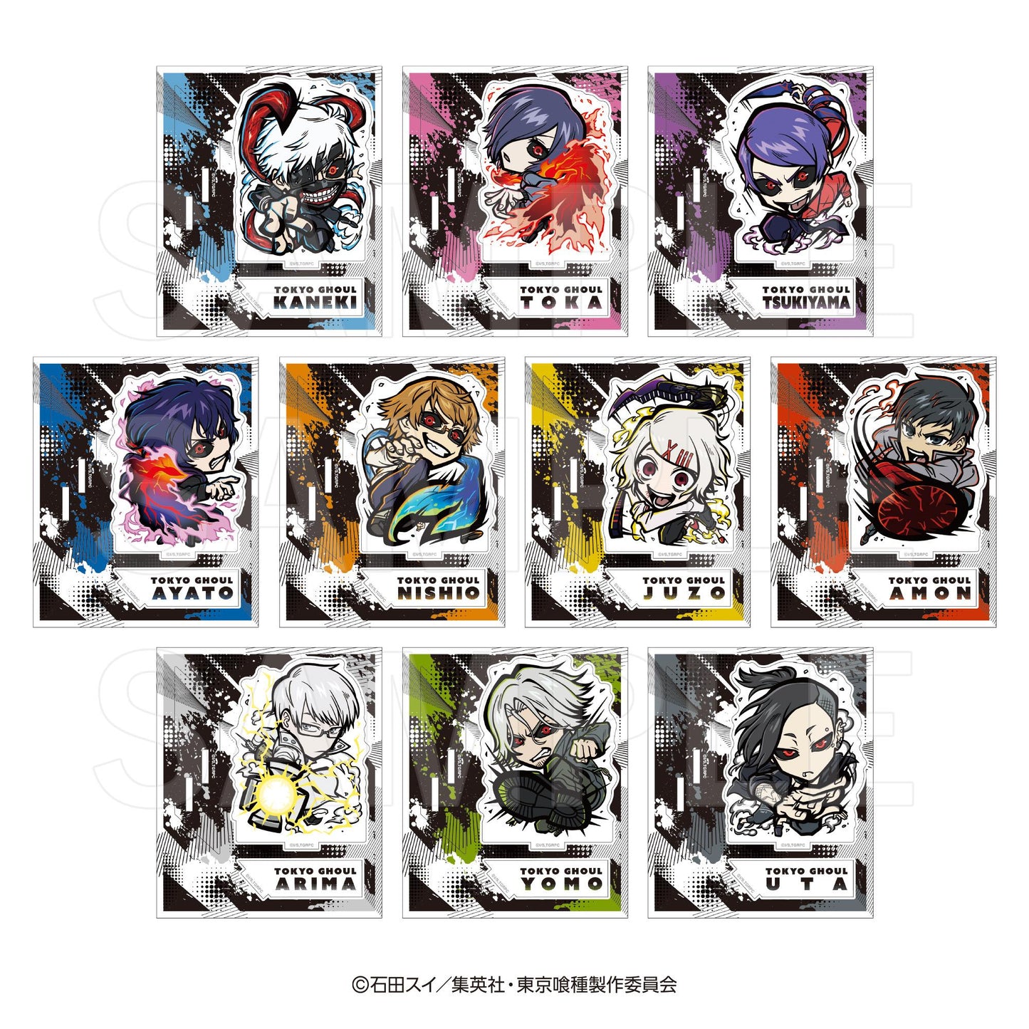 東京喰種(東京喰種) Etoon系列 ウタ 亞克力立牌