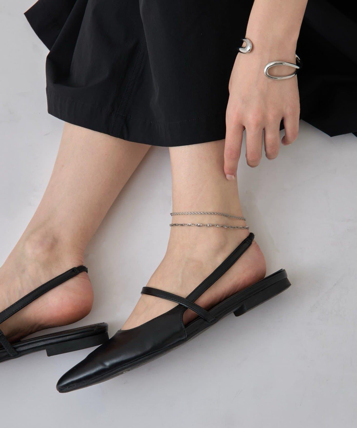 2件套 腳鏈手鍊飾品