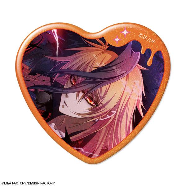 Glass Heart Princess(Glass Heart Princess) 朝比奈天馬 心形全息徽章 設計06/B款