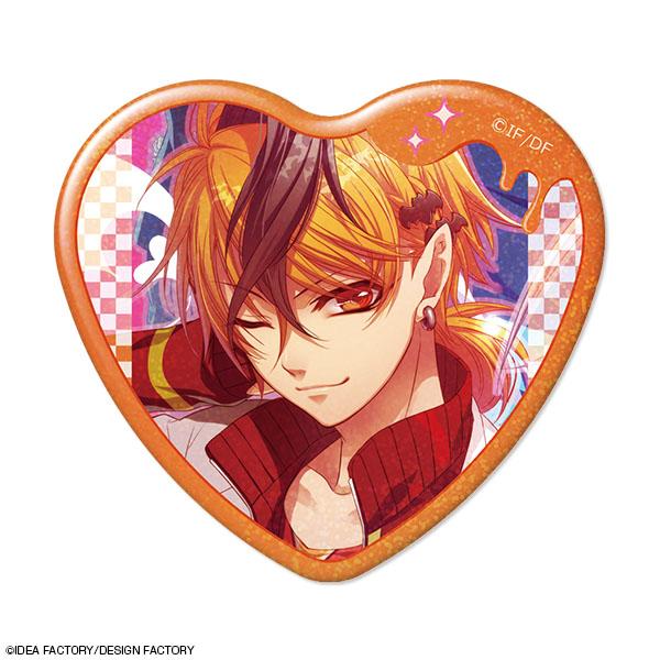 Glass Heart Princess(玻璃心公主) 朝比奈天馬 心形全息徽章 Design05 A款