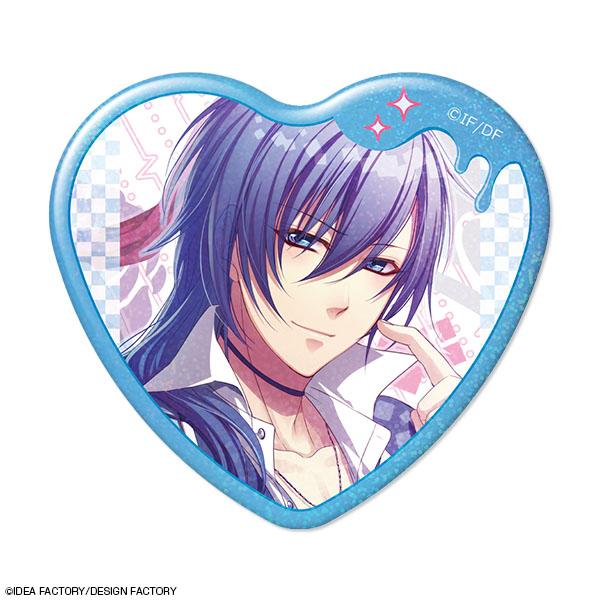 Glass Heart Princess(Glass Heart Princess) 心形全息徽章 烏丸幸鬥 Design03 A款