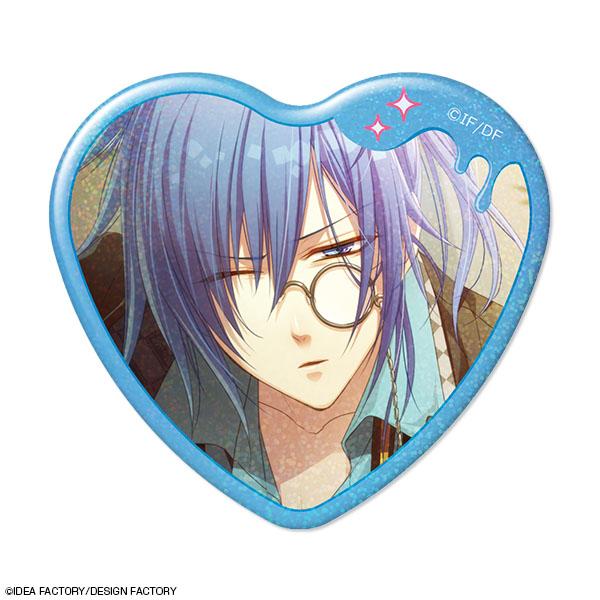 Glass Heart Princess(Glass Heart Princess) 主題系列 設計04 烏丸幸鬥 心形全息徽章 B款