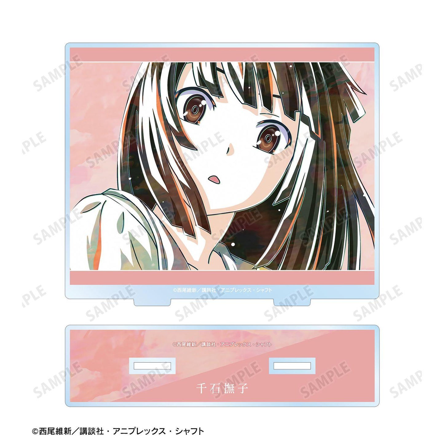 〈物語〉シリーズ(物語系列) Ani-Art系列 千石撫子 亞克力立牌 BIG款