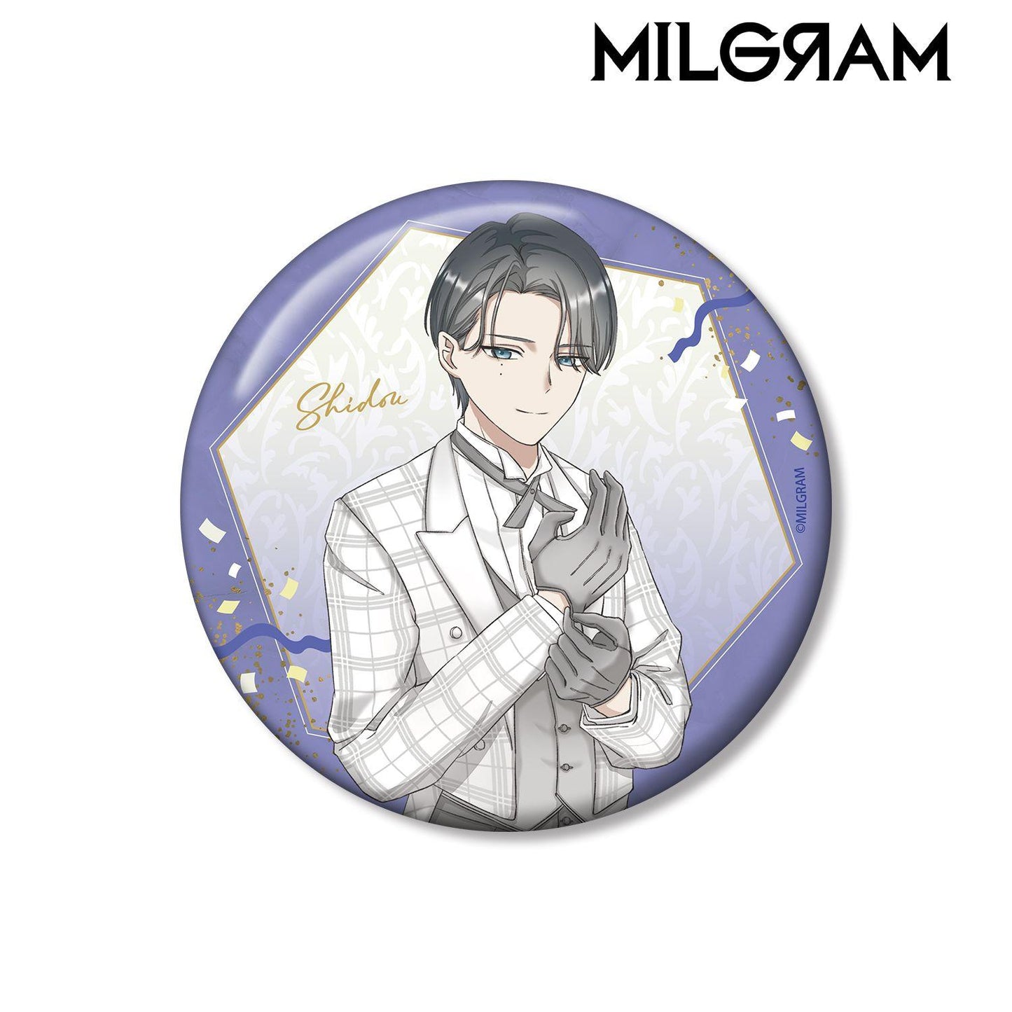《MILGRAM》 描き下ろし系列 第六彈 シドウ 100mm徽章 Anniversary ver.