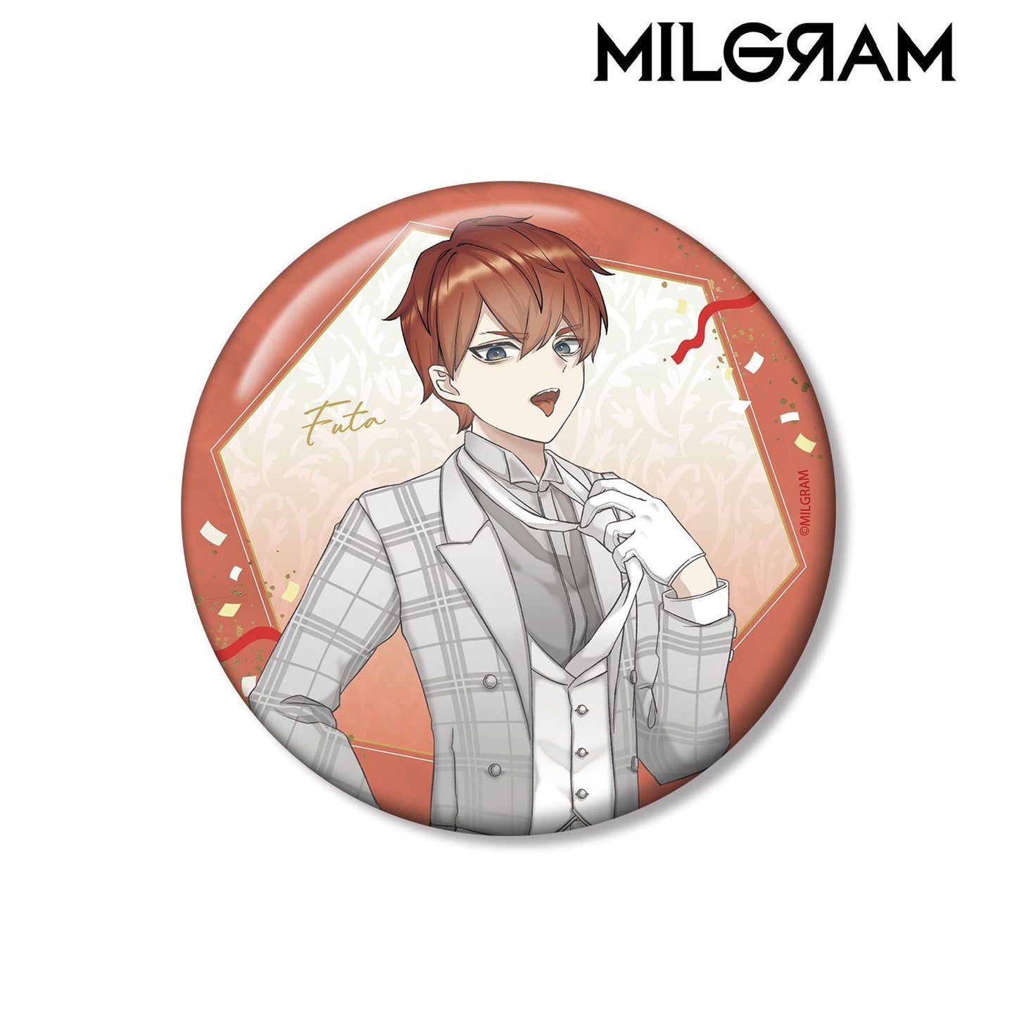 《MILGRAM》(MILGRAM) 新繪 6th Anniversary ver. フータ 100mm徽章