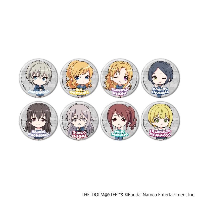 アイドルマスター シンデレラガールズ(偶像大師 灰姑娘女孩) 牛仔風衣裝系列 第23彈 徽章套裝 完整8款組合