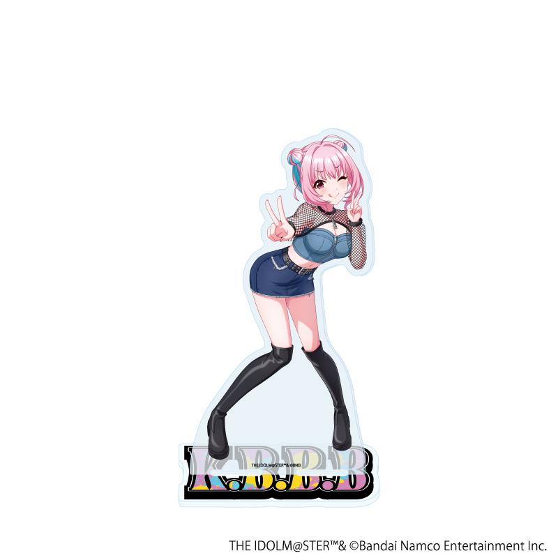 アイドルマスター シンデレラガールズ(偶像大師 灰姑娘女孩) 夢見りあむ 大號亞克力立牌 15款 牛仔風衣裝ver. 全新繪製插畫