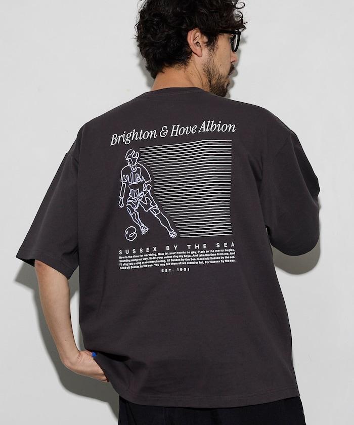 Brighton & Hove Albion FC SEAGULLS PLAYER LINE TEE T恤