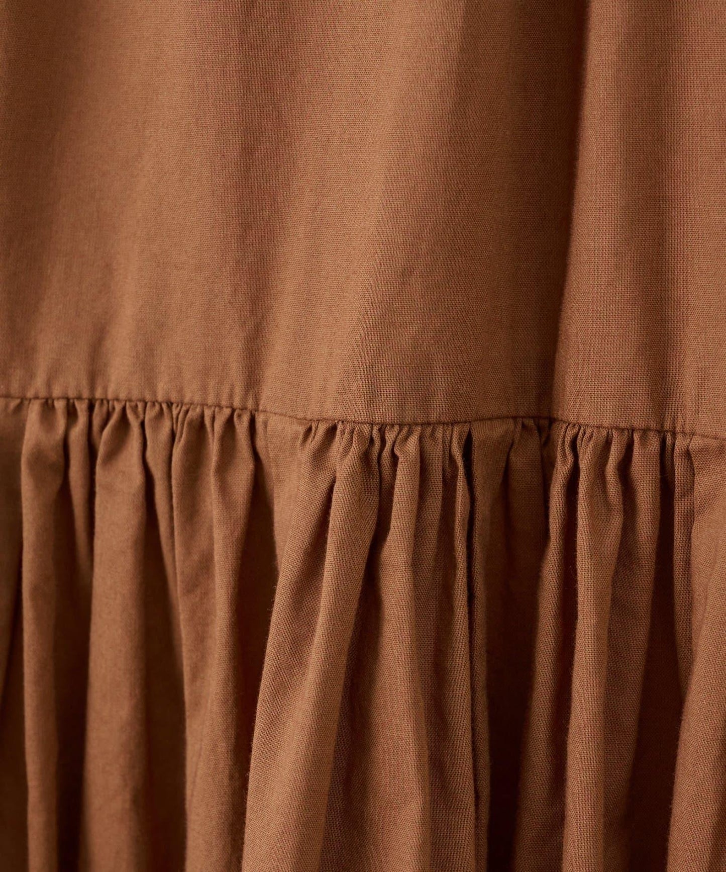 大麗花植物染 連衣裙