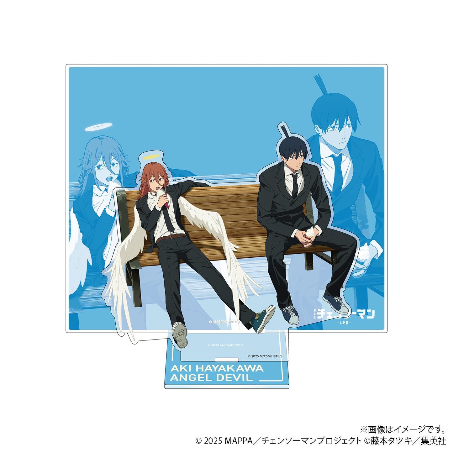 劇場版《電鋸人》 レゼ篇(電鋸人 劇場版 雷澤篇) 早川アキ&天使の悪魔 亞克力立牌