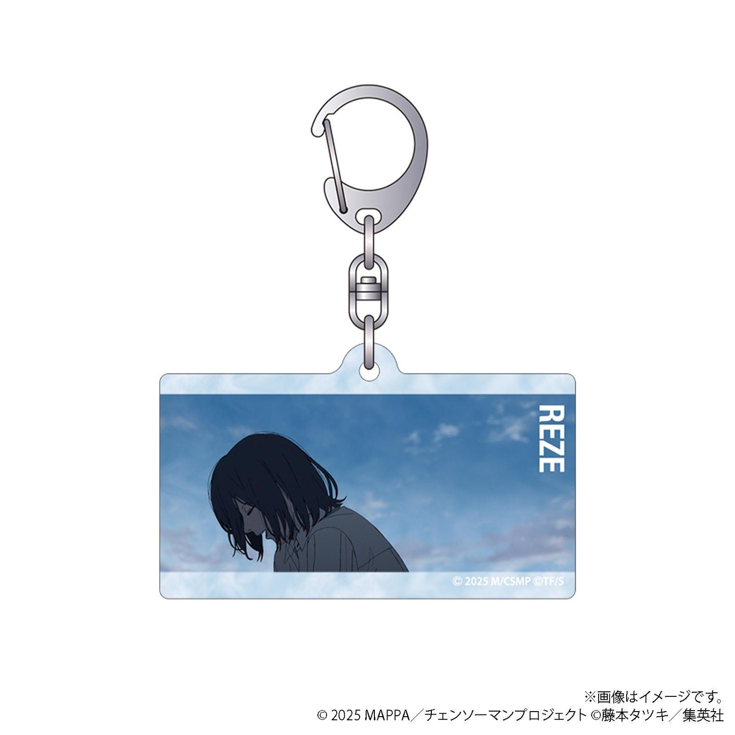 劇場版《電鋸人》 レゼ篇(電鋸人 劇場版 莉賽篇) 水面亞克力鑰匙扣 レゼ 場面寫款