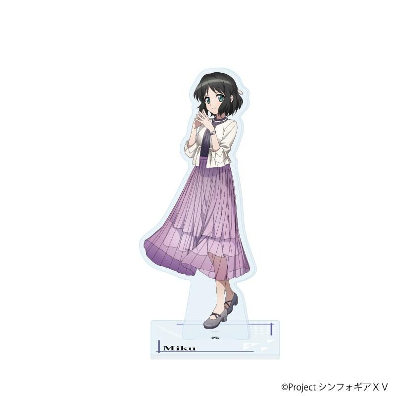 《戰姬絕唱Symphogear》XV(戰姬絕唱Symphogear XV) 小日向未來 亞克力立牌 雜誌模特Ver.