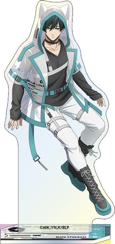 ブルーロック(藍色監獄)2期 Cyber Cat系列 糸師凜 極光亞克力立牌