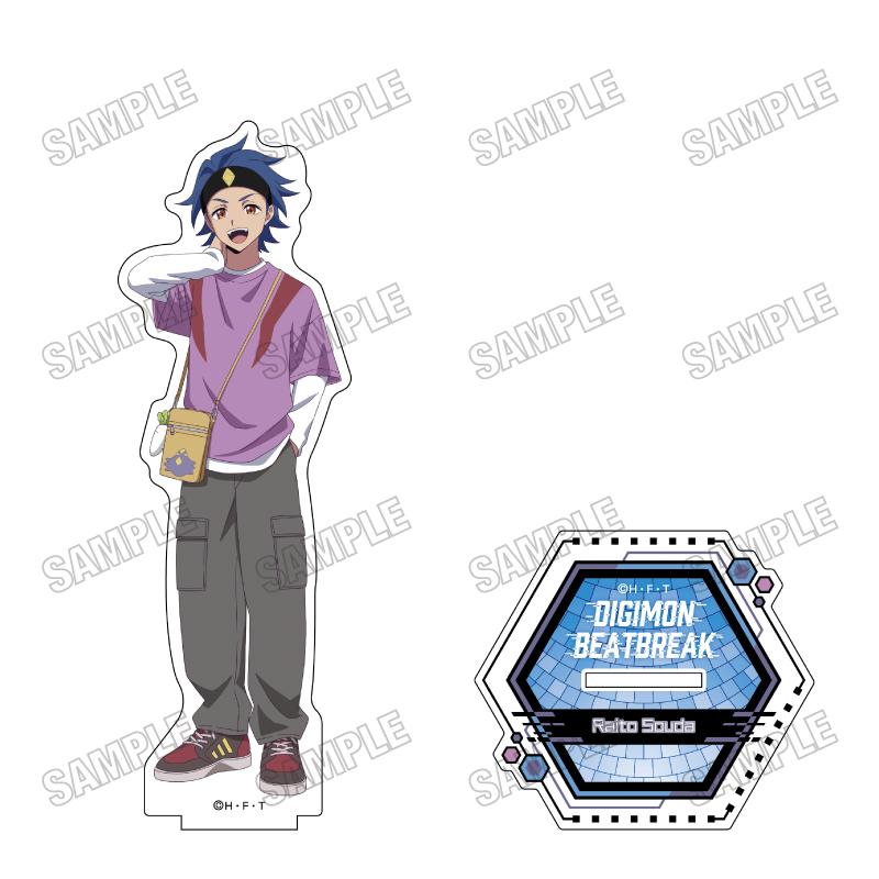 DIGIMON BEATBREAK(數碼寶貝 BEATBREAK) 惣田ライト 大號亞克力立牌 ⑤款