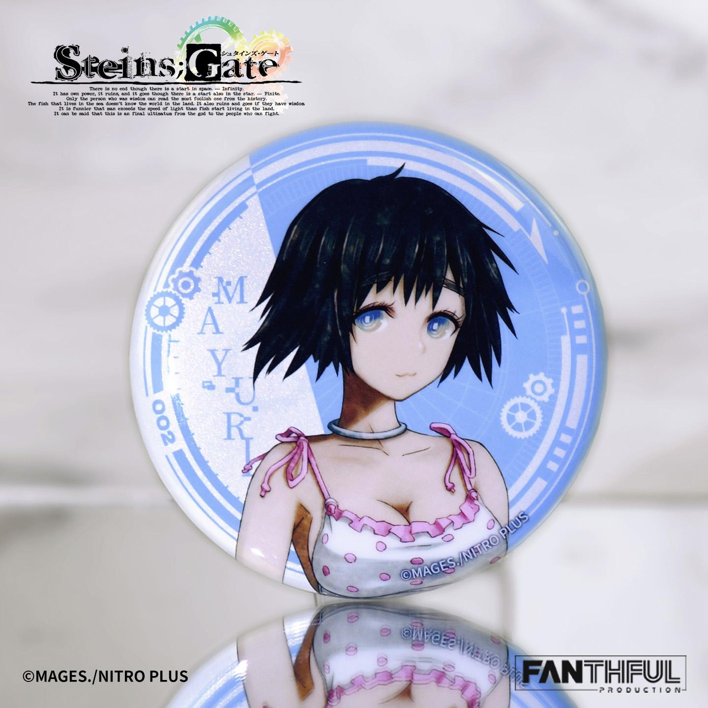 《命運石之門》 FANTHFUL FP002SG2026 009 盒裝徽章 10入BOX