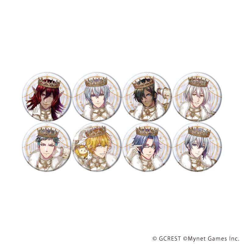 《夢王國與沉睡的100王子》 全息徽章 57mm 全8種套裝
