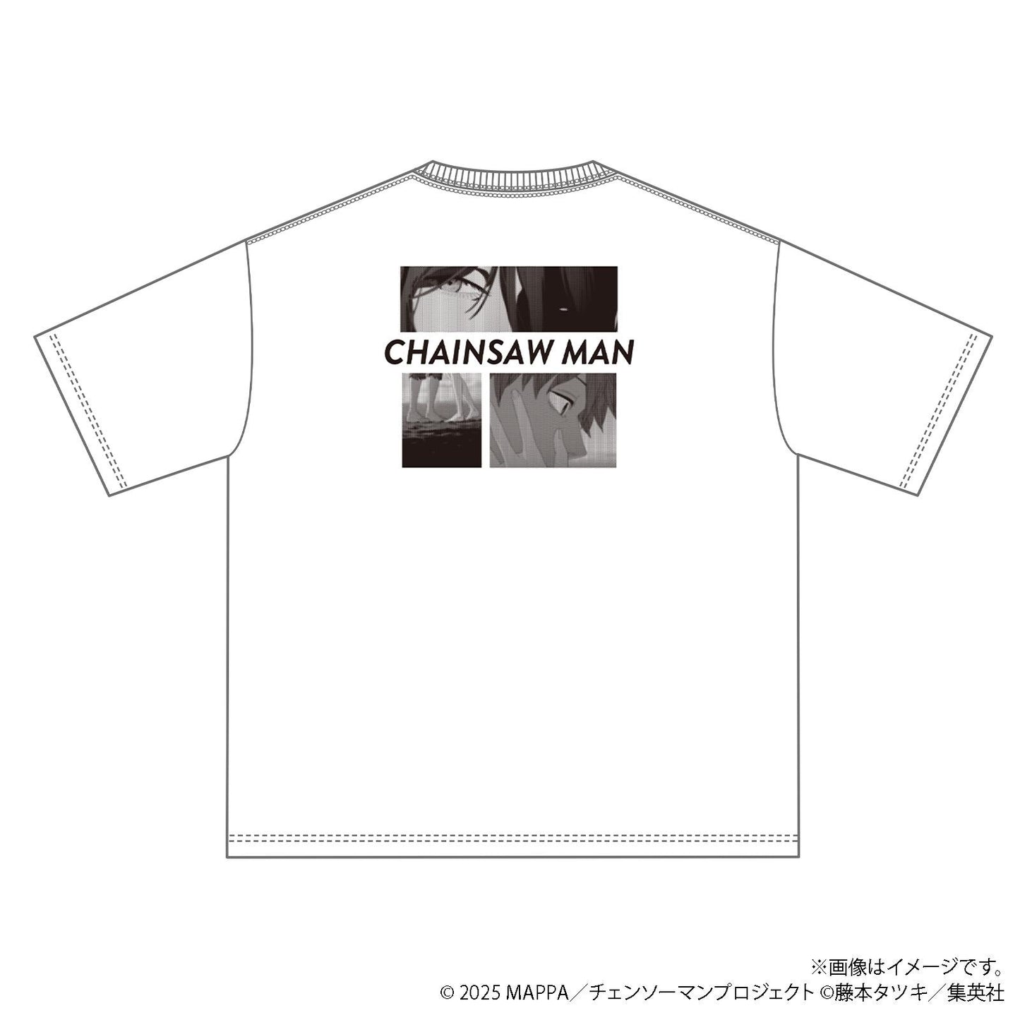 劇場版《電鋸人》 レゼ篇(電鋸人劇場版) Tシャツ 場面寫款