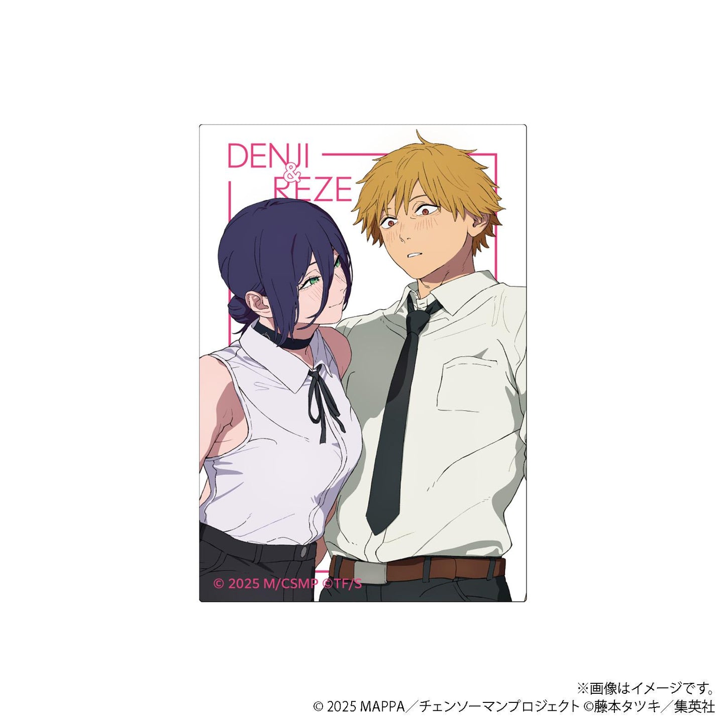 劇場版《電鋸人》 レゼ篇(電鋸人劇場版 レゼ篇) 系列 第二彈 デンジ&レゼB 貼紙