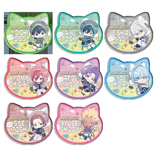 《藍色監獄》2期 Cyber Cat系列 亞克力徽章收藏 BOX套裝(8包入)