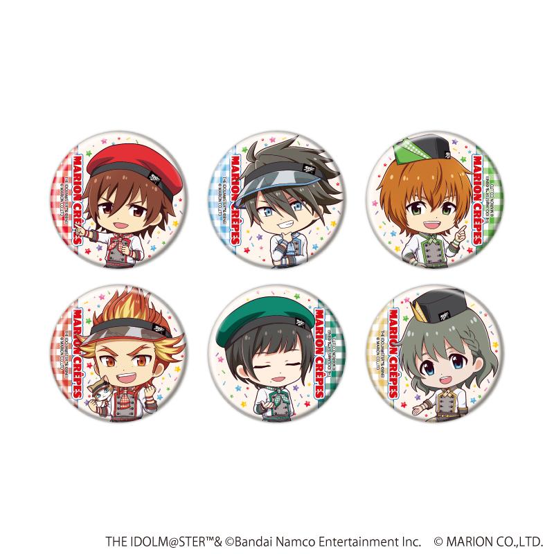 《偶像大師 SideM》 可麗餅店ver. 42款 徽章 全套(6個入)