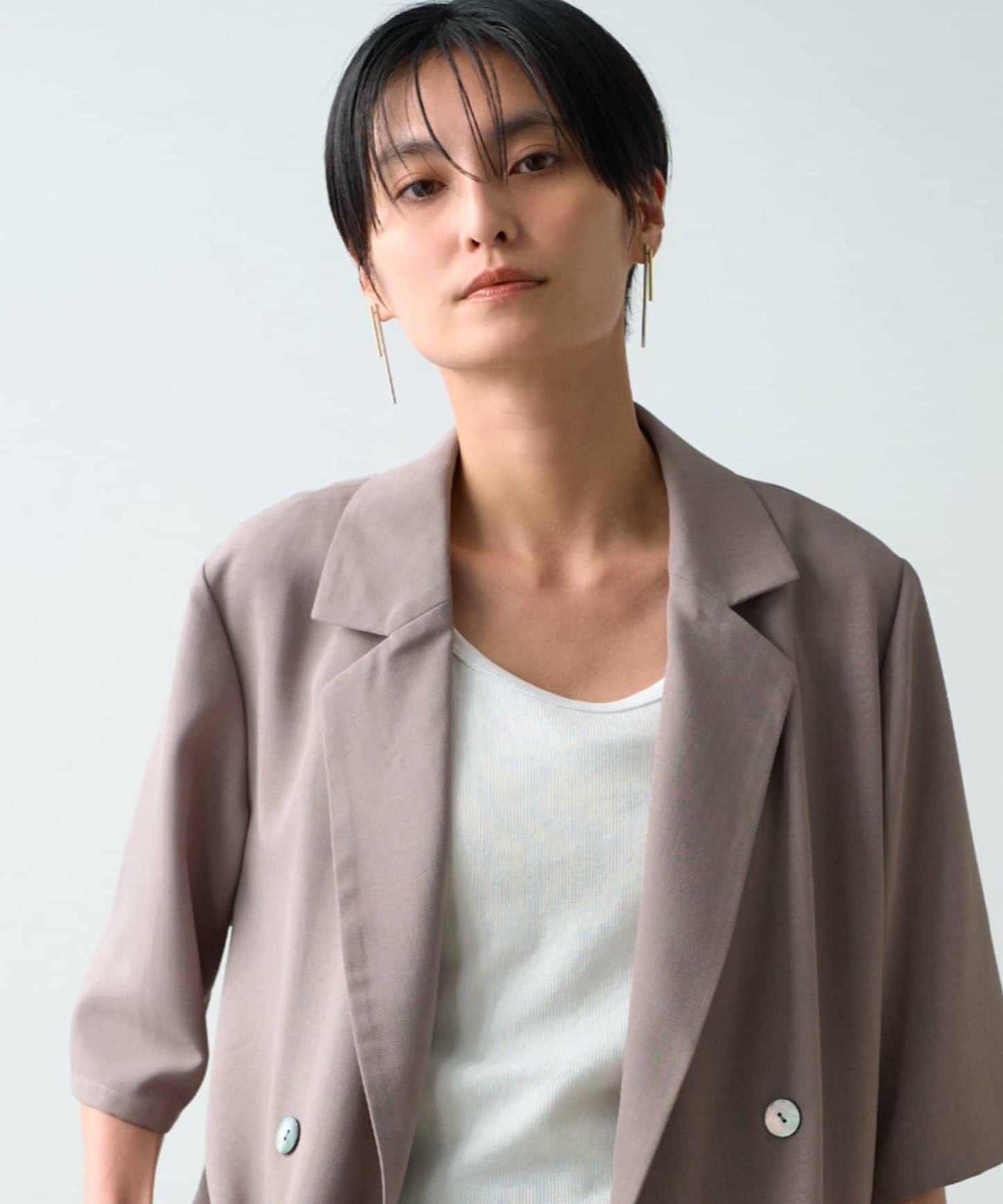 Loungedress GALENA 棒狀設計耳釘