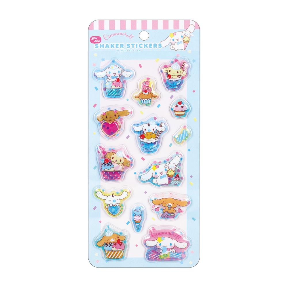三麗歐 ぷにぷに系列 シナモロール 貼紙 みんなとおやつ款