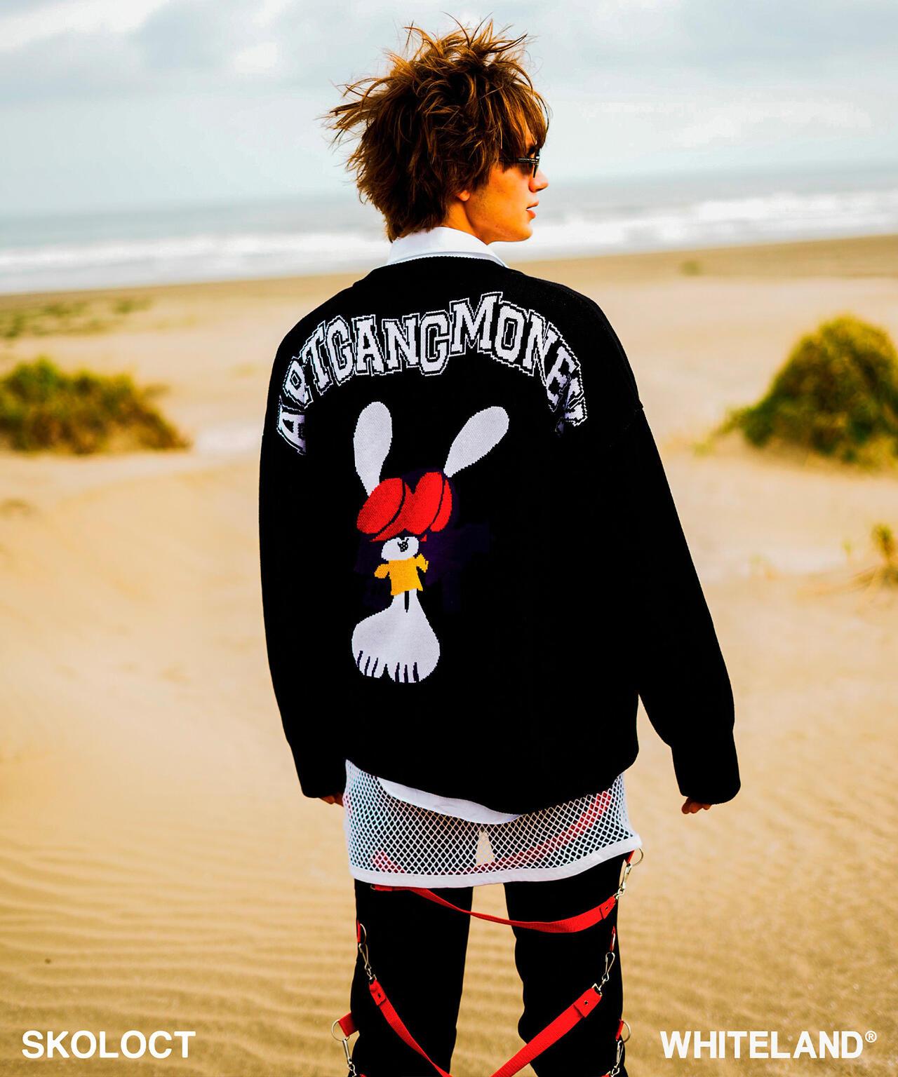 SKOLOCT/スコロクト×ホワイトランド KNIT CARDIGAN 針織開衫