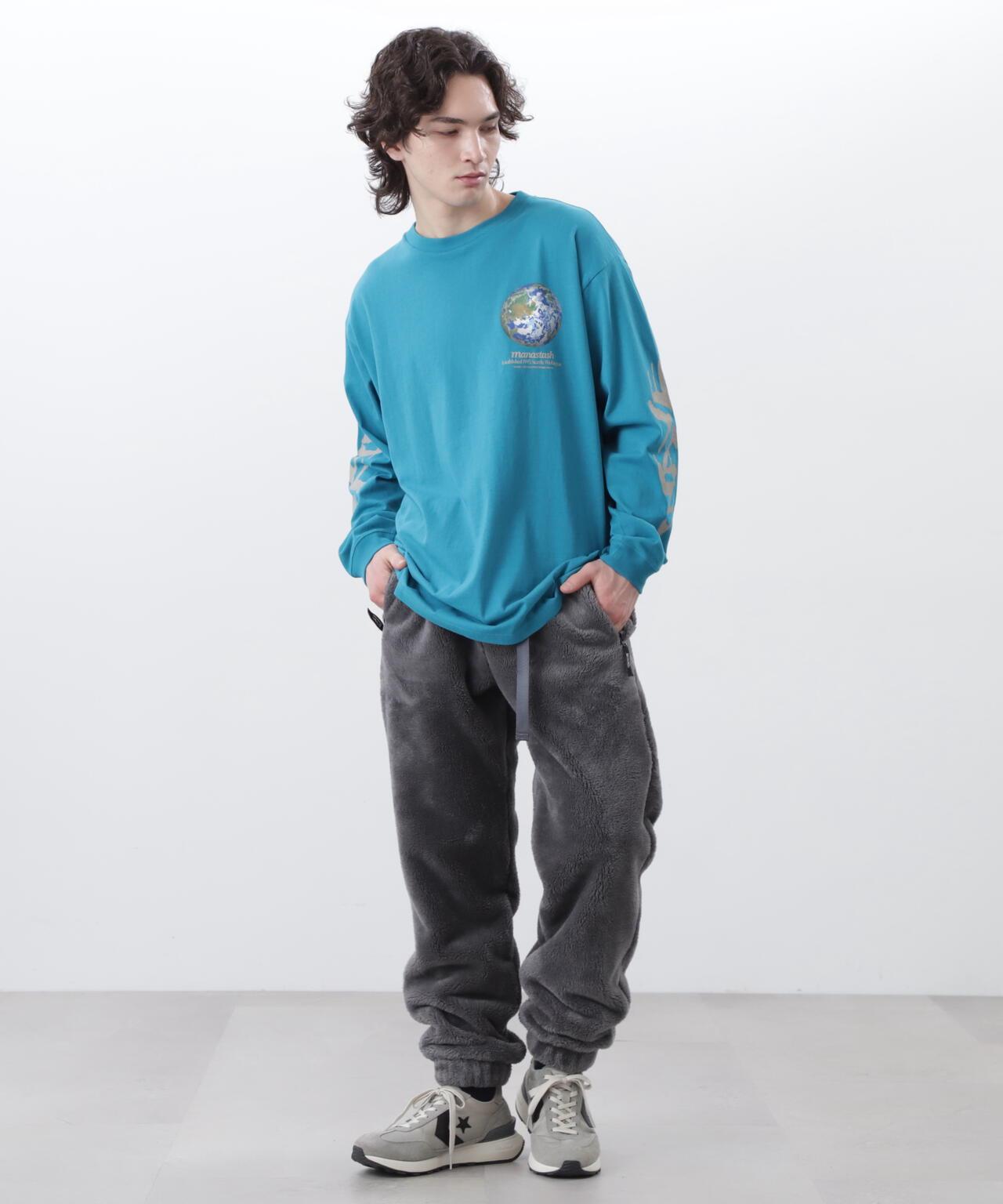 MANASTASH/マナスタッシュ CiTee L/S TEE WAVE 長袖T恤